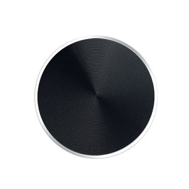 10 PCS CD Texture Aluminum Alloy Magnetic Sheet Magnetic Patch Set For Car Phone Holder, With Alcohol Cotton Sheet And Protective Film, Black, Silver, Tyrant Gold, Rose Gold