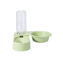Load image into Gallery viewer, Pet Supplies Dog Cat Food Bowl Folding Rotating Double Bowl, Green Without Bowl, Purple Without Bowl, Pink Without Bowl, Gray Without Bowl, Green With Bowl, Purple With Bowl, Pink With Bowl, Gray With Bowl
