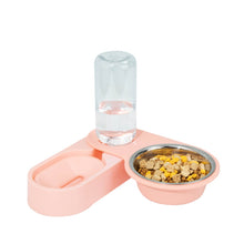 Load image into Gallery viewer, Pet Supplies Dog Cat Food Bowl Folding Rotating Double Bowl, Green Without Bowl, Purple Without Bowl, Pink Without Bowl, Gray Without Bowl, Green With Bowl, Purple With Bowl, Pink With Bowl, Gray With Bowl