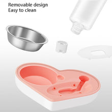 Load image into Gallery viewer, Pet Bowl Love And Moisture-Proof Mouth Dual-Use Bowl Cat Automatic Water Bowl, Blue, Grey, Pink