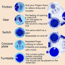 Load image into Gallery viewer, 2 PCS Decompression Artifact Boring Vent Fingertip Magic Square Handle Fun Toy