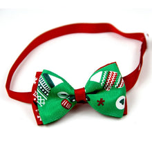 Load image into Gallery viewer, 5 PCS Christmas Holiday Pet Cat Dog Collar Bow Tie Adjustable Neck Strap Cat Dog Grooming Accessories Pet Product