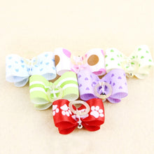 Load image into Gallery viewer, 10pcs Handmade Cute Pet Dog Bow Loverly Bowknot Dog Ties, Loverly Bowknot Dog Ties