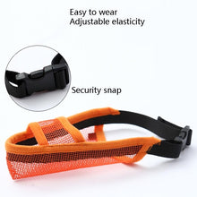 Load image into Gallery viewer, Dog Mouth Cover Anti-Bite Mesh Dog Mouth Cover Medium And Large Dogs Anti-Drop Mask, XXS, XS, S, M, L, XL