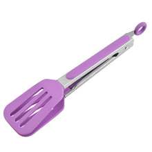 Load image into Gallery viewer, Kitchen Food Tongs Hotel Steak Tongs Insulated Long-Handled Bread Tongs Barbecue Clip Barbecue Clip, Bread Clip(Blue), Bread Clip(Black), Bread Clip(Purple), Bread Clip(Pink), Bread Clip(Red)