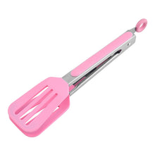 Load image into Gallery viewer, Kitchen Food Tongs Hotel Steak Tongs Insulated Long-Handled Bread Tongs Barbecue Clip Barbecue Clip, Bread Clip(Blue), Bread Clip(Black), Bread Clip(Purple), Bread Clip(Pink), Bread Clip(Red)
