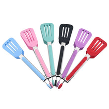 Load image into Gallery viewer, Kitchen Food Tongs Hotel Steak Tongs Insulated Long-Handled Bread Tongs Barbecue Clip Barbecue Clip, Bread Clip(Blue), Bread Clip(Black), Bread Clip(Purple), Bread Clip(Pink), Bread Clip(Red)