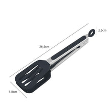 Load image into Gallery viewer, Kitchen Food Tongs Hotel Steak Tongs Insulated Long-Handled Bread Tongs Barbecue Clip Barbecue Clip, Bread Clip(Blue), Bread Clip(Black), Bread Clip(Purple), Bread Clip(Pink), Bread Clip(Red)