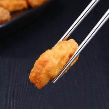 Load image into Gallery viewer, 1 Pair Extended Chopsticks Stainless Steel Non-Slip Anti-Scalding Long Chopsticks Noodle Chopsticks Hot Pot Chopsticks, 36cm