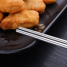 Load image into Gallery viewer, 1 Pair Extended Chopsticks Stainless Steel Non-Slip Anti-Scalding Long Chopsticks Noodle Chopsticks Hot Pot Chopsticks, 36cm
