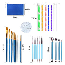Load image into Gallery viewer, 53 PCS Mandala Drawing Tool With Storage Bag, Drawing Tool