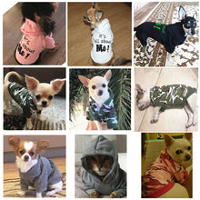 Load image into Gallery viewer, Autumn Winter Fleece Hooded Teddy Pet Dog Sweater Clothes, XS, S, M, L