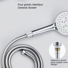 Load image into Gallery viewer, Shower Hose Water Heater Rain Shower Bathroom Stainless Steel Shower PVC Nozzle Hose, 1.5m Silver, 2m Silver, 1.5m Golden, 2m Gold