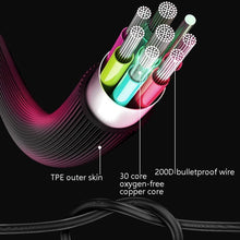 Load image into Gallery viewer, In-Ear Earphone Bass Mobile Phone Game Sports Wired Headset, Black, Silver