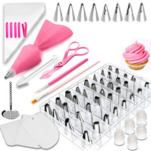Load image into Gallery viewer, 83 in 1  Cake Decorating Mouth Baking Tool Set Icing And Pastry Coloring Utensils, 83 PCS/Set