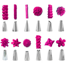 Load image into Gallery viewer, 83 in 1  Cake Decorating Mouth Baking Tool Set Icing And Pastry Coloring Utensils, 83 PCS/Set