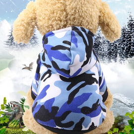 Dog Hoodies Pet Clothes For Dogs Coat Jackets Cotton Dog Clothes, S
