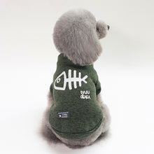 Load image into Gallery viewer, Autumn  Winter Pet Clothes Pet Vest Fishbone Hoodie for Puppy Dog, S, M, L, XL, XXL