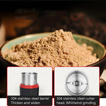 Load image into Gallery viewer, Electric Small Grinder Household Seasoning Miscellaneous Grains Chinese Medicine Coffee Grinder, 220V EU Plug (White), 220V EU Plug (Black), 220V UK Plug (White), 220V UK Plug (Black), 110V US Plug (White), 110V US Plug (Black)