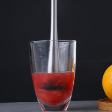 Load image into Gallery viewer, Fruit Crushed Popsicles Crushed Ice Hammer Bartender Mashed Sticks, 23x4x1cm Small, 29.8x4x1.3cm Large