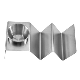 Baking Stainless Steel Pancake Rack Buffet Tools With Cup, With Cup, With Handle