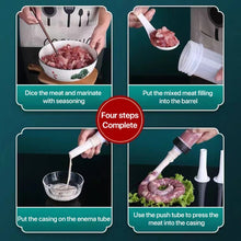 Load image into Gallery viewer, Household Manual Sausage Stuffer Small Sausage Machine, 30.2x10.6x6.8cm