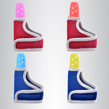 Load image into Gallery viewer, ZT001 Baby Silicone Molar Finger Cots Children Anti-Bite Hand Breathable Thumb Cots Teether Maternal And Baby Products, Pink, Yellow, Red, Blue, Blue Transparent, Red Transparent, Coffee Color-Red, Coffee Color-Purple, Coffee Color-Transparent
