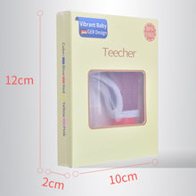 Load image into Gallery viewer, ZT001 Baby Silicone Molar Finger Cots Children Anti-Bite Hand Breathable Thumb Cots Teether Maternal And Baby Products, Pink, Yellow, Red, Blue, Blue Transparent, Red Transparent, Coffee Color-Red, Coffee Color-Purple, Coffee Color-Transparent