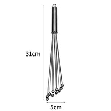 Load image into Gallery viewer, Manual Whisk Stainless Steel Glass Bead Egg Whisk Kitchen Household Hand-Held Baking Tools Type A 12 Inch, Type A 12 Inch, Type A 10 Inch, Type B 12 Inch, Type B 10 Inch, Type C 12 inch, Type C  10 Inch