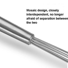 Load image into Gallery viewer, Manual Whisk Stainless Steel Glass Bead Egg Whisk Kitchen Household Hand-Held Baking Tools Type A 12 Inch, Type A 12 Inch, Type A 10 Inch, Type B 12 Inch, Type B 10 Inch, Type C 12 inch, Type C  10 Inch