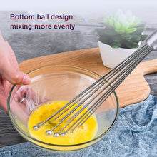 Load image into Gallery viewer, Manual Whisk Stainless Steel Glass Bead Egg Whisk Kitchen Household Hand-Held Baking Tools Type A 12 Inch, Type A 12 Inch, Type A 10 Inch, Type B 12 Inch, Type B 10 Inch, Type C 12 inch, Type C  10 Inch