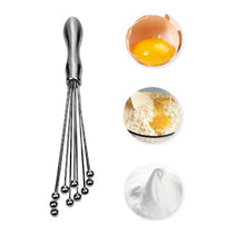 Load image into Gallery viewer, Manual Whisk Stainless Steel Glass Bead Egg Whisk Kitchen Household Hand-Held Baking Tools Type A 12 Inch, Type A 12 Inch, Type A 10 Inch, Type B 12 Inch, Type B 10 Inch, Type C 12 inch, Type C  10 Inch