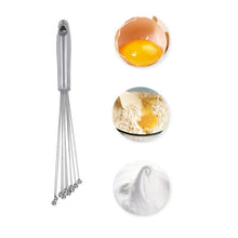 Load image into Gallery viewer, Manual Whisk Stainless Steel Glass Bead Egg Whisk Kitchen Household Hand-Held Baking Tools Type A 12 Inch, Type A 12 Inch, Type A 10 Inch, Type B 12 Inch, Type B 10 Inch, Type C 12 inch, Type C  10 Inch