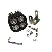 Load image into Gallery viewer, 40W White Light Motorcycle LED Spotlight Headlight Car Front Bumper Light Off-Road Vehicle Modified Roof Light, White Light