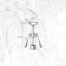 Load image into Gallery viewer, Kitchen Multifunctional Manual Wine Zinc Alloy Bottle Opener, Zinc Alloy Silver