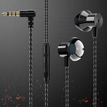 Load image into Gallery viewer, F12 Elbow Earbud Headset Wire Control With Wheat Mobile Phone Headset