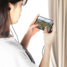 Load image into Gallery viewer, F12 Elbow Earbud Headset Wire Control With Wheat Mobile Phone Headset