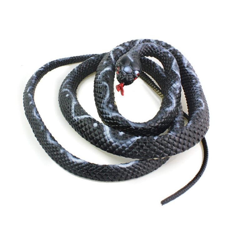 2 PCS Boa Constrictor Tricky Toy Mischief Scary Simulation Snake