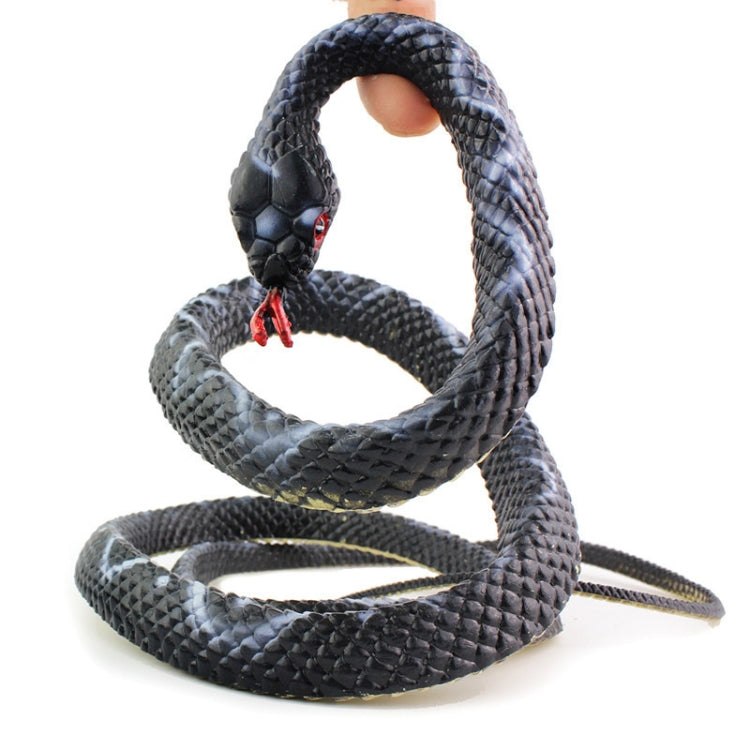 2 PCS Boa Constrictor Tricky Toy Mischief Scary Simulation Snake