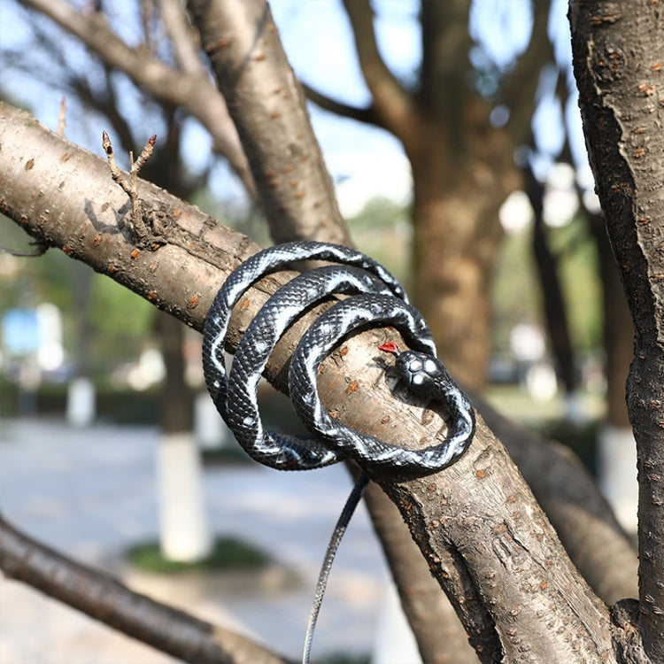 2 PCS Boa Constrictor Tricky Toy Mischief Scary Simulation Snake