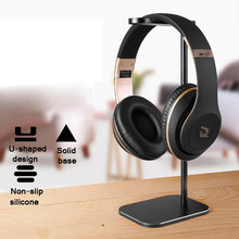Load image into Gallery viewer, Z9 Headset Aluminum Alloy Bracket Internet Cafe Headset Display Stand, black, Silver, Rose Gold