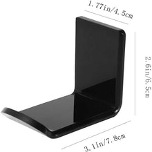 Load image into Gallery viewer, 2 PCS Headphone Bracket Sticky Headset Hanger, Black, White