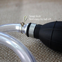 Load image into Gallery viewer, One-Way Valve Manual Oil Pump Oil Pipe Aquarium Water Changer, 15mm Alloy