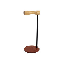 Load image into Gallery viewer, Creative Metal Rod Wooden Head-mounted Headphone Stand Display Holder, Single-sided White Metal Rod, Single-sided Black Metal Rod, Double-sided White Metal Rod, Double-sided Black Metal Rod