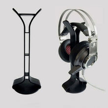 Load image into Gallery viewer, 2 PCS Universal Headphone Holder Display Shelf  Internet Cafe Computer Headphone Hanger, White, Black