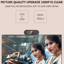 Load image into Gallery viewer, 1080P Full HD Computer Camera Teaching Meeting USB Webcam