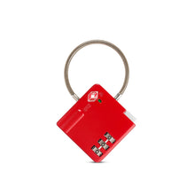 Load image into Gallery viewer, TSA Customs Combination Lock Anti-Theft Wire Padlock, Black, Silver, Red