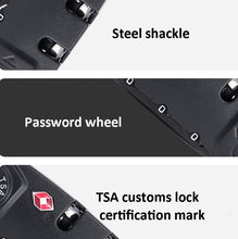 Load image into Gallery viewer, TSA007 Customs Lock Luggage Code Lock, Luggage Code Lock