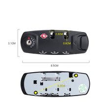 Load image into Gallery viewer, TSA007 Customs Lock Luggage Code Lock, Luggage Code Lock