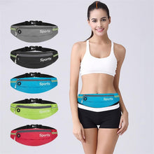 Load image into Gallery viewer, Sports Waist Bag Running Equipment Lightweight Large-Capacity Water-Repellent Breathable Outdoor Bag, 7 inch